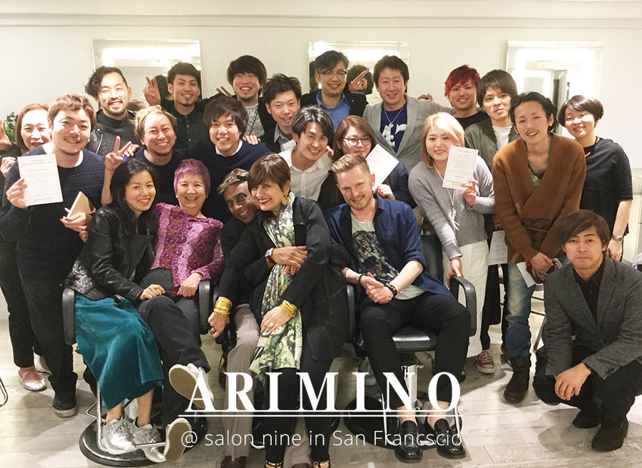 Arimino Color class at Salon Nine